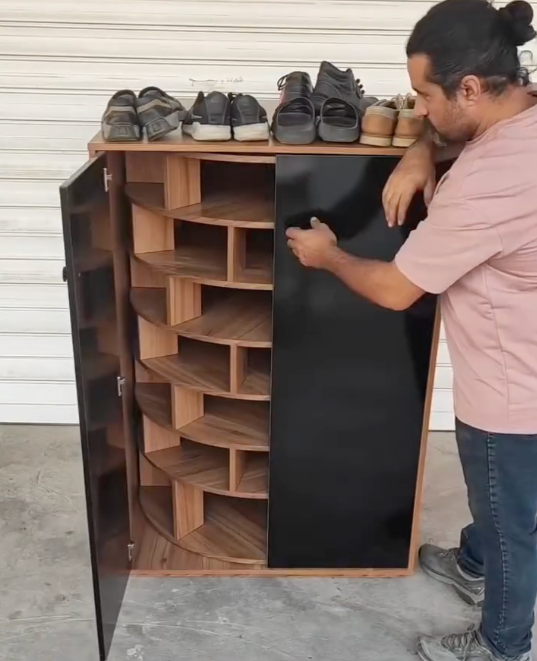 🌟High-end quality🌟[Clearance sale, buy one get one free]Large capacity rotating shoe rack