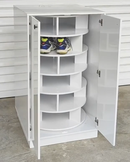 🌟High-end quality🌟[Clearance sale, buy one get one free]Large capacity rotating shoe rack